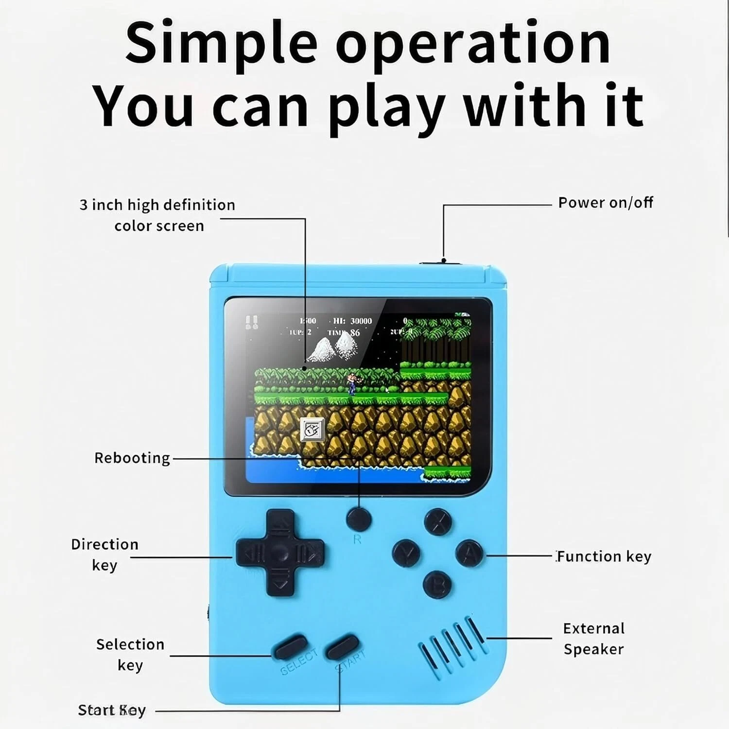 Handheld gaming console